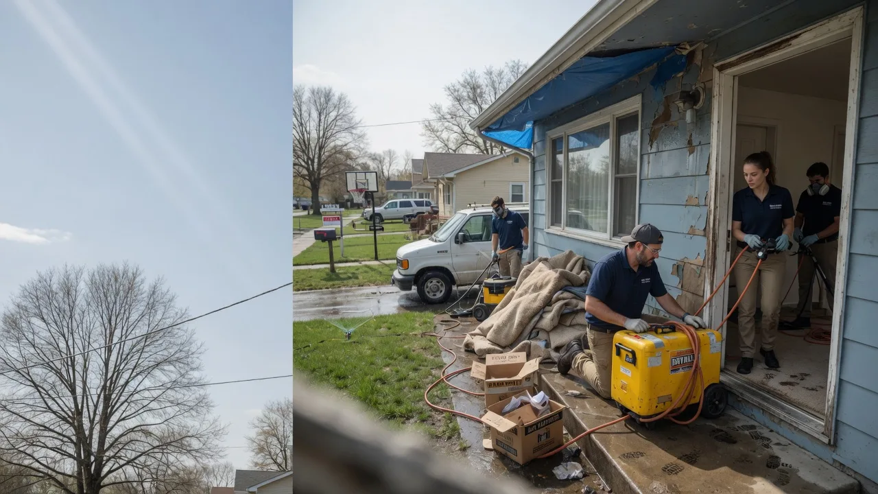 Basement Flood Cleanup in Comstock, NE near me
